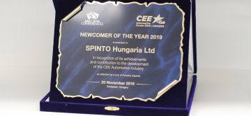 A Spinto Hungária Kft. hivatalosan is az év autóipari belépője, felfedezettje